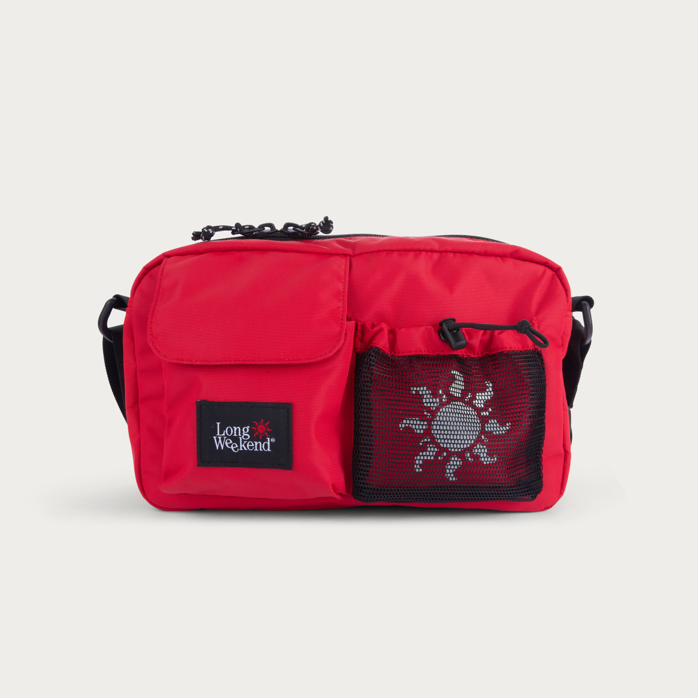Long Weekend Santa Fe Shoulder Bag - Red