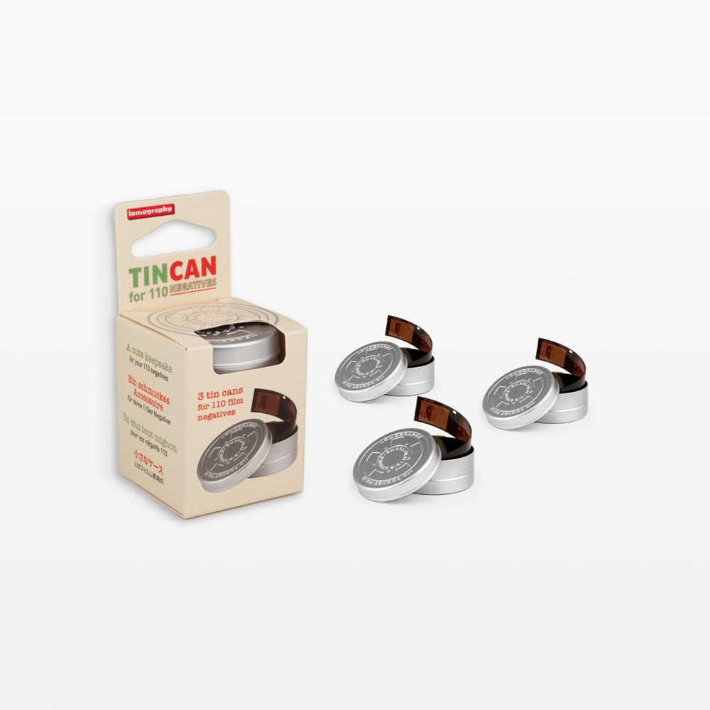 Lomography Tin Can for 110 Negatives (3-Pack)