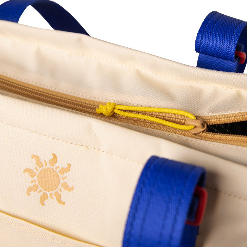 Long Weekend Beacon Tote Bag - Creme-Multi