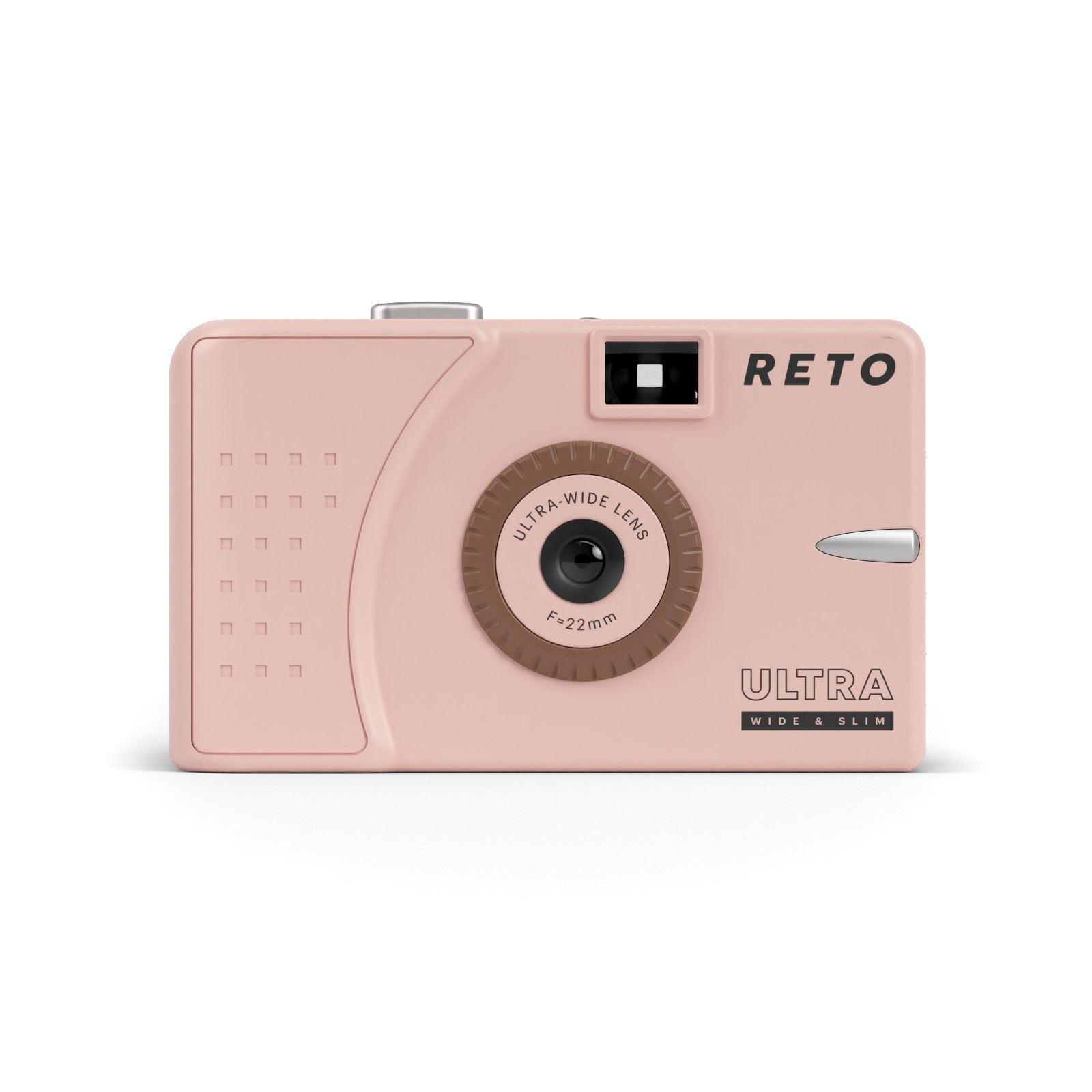 RETO Ultra Wide & Slim 35mm Film Camera - Pastel Pink