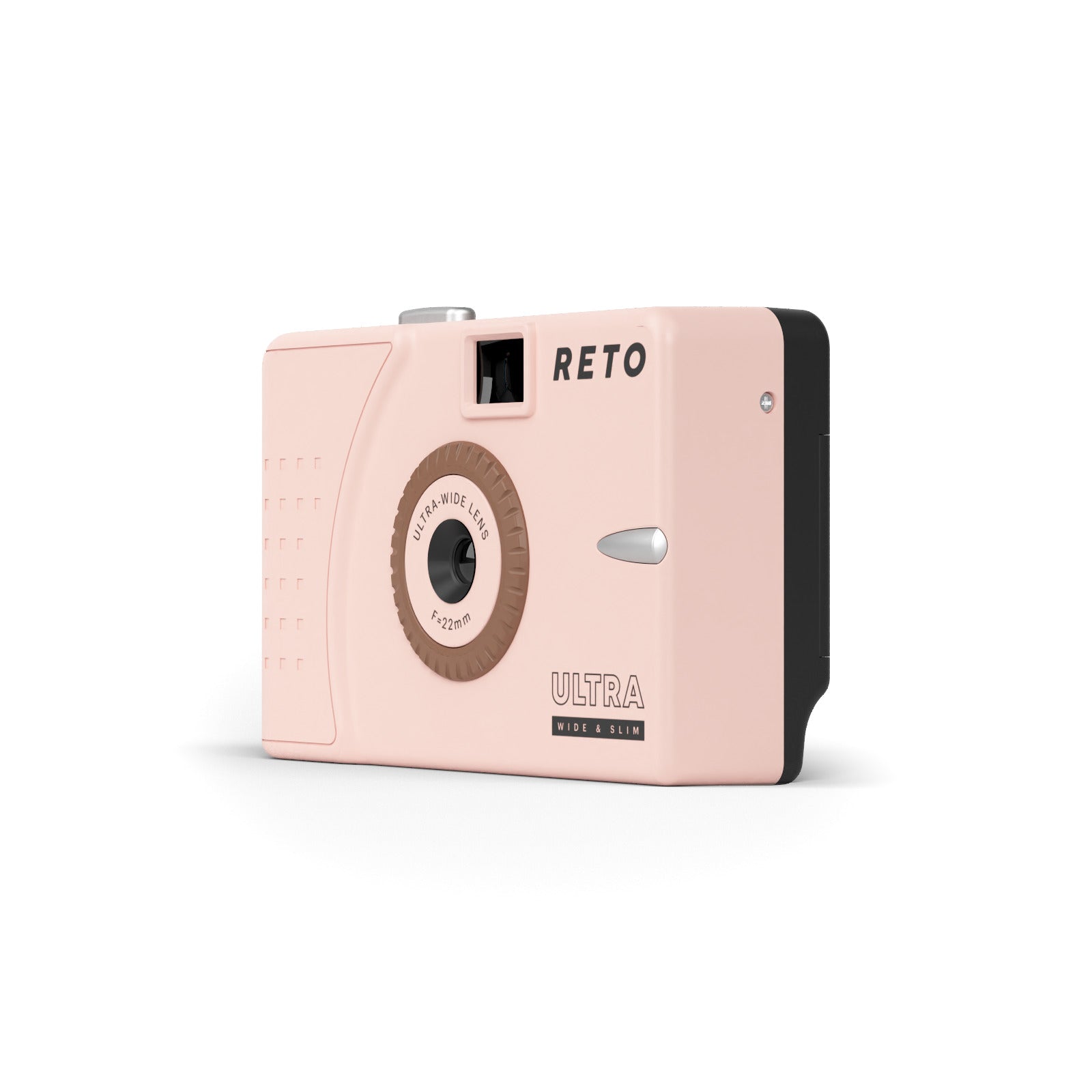 RETO Ultra Wide & Slim 35mm Film Camera - Pastel Pink