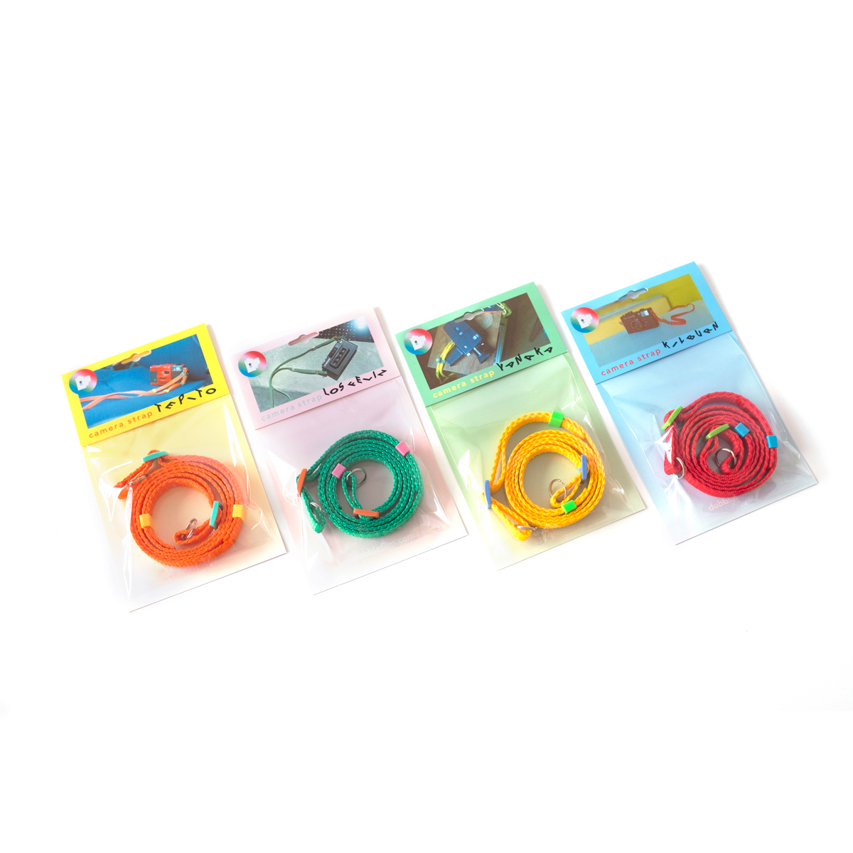 DubbleFilm Camera Strap - Tepito Orange