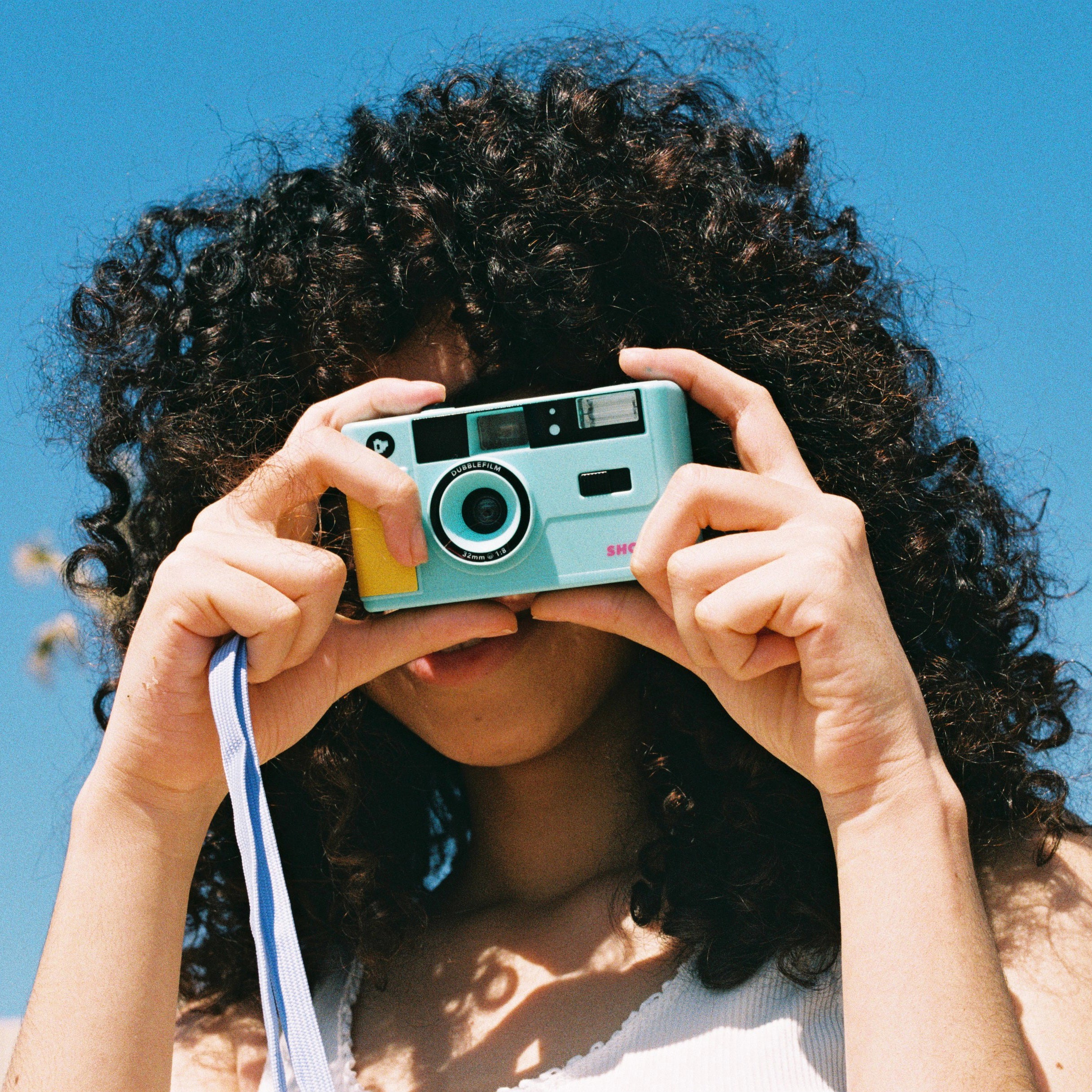 DubbleFilm SHOW 35mm Camera - TURQUOISE
