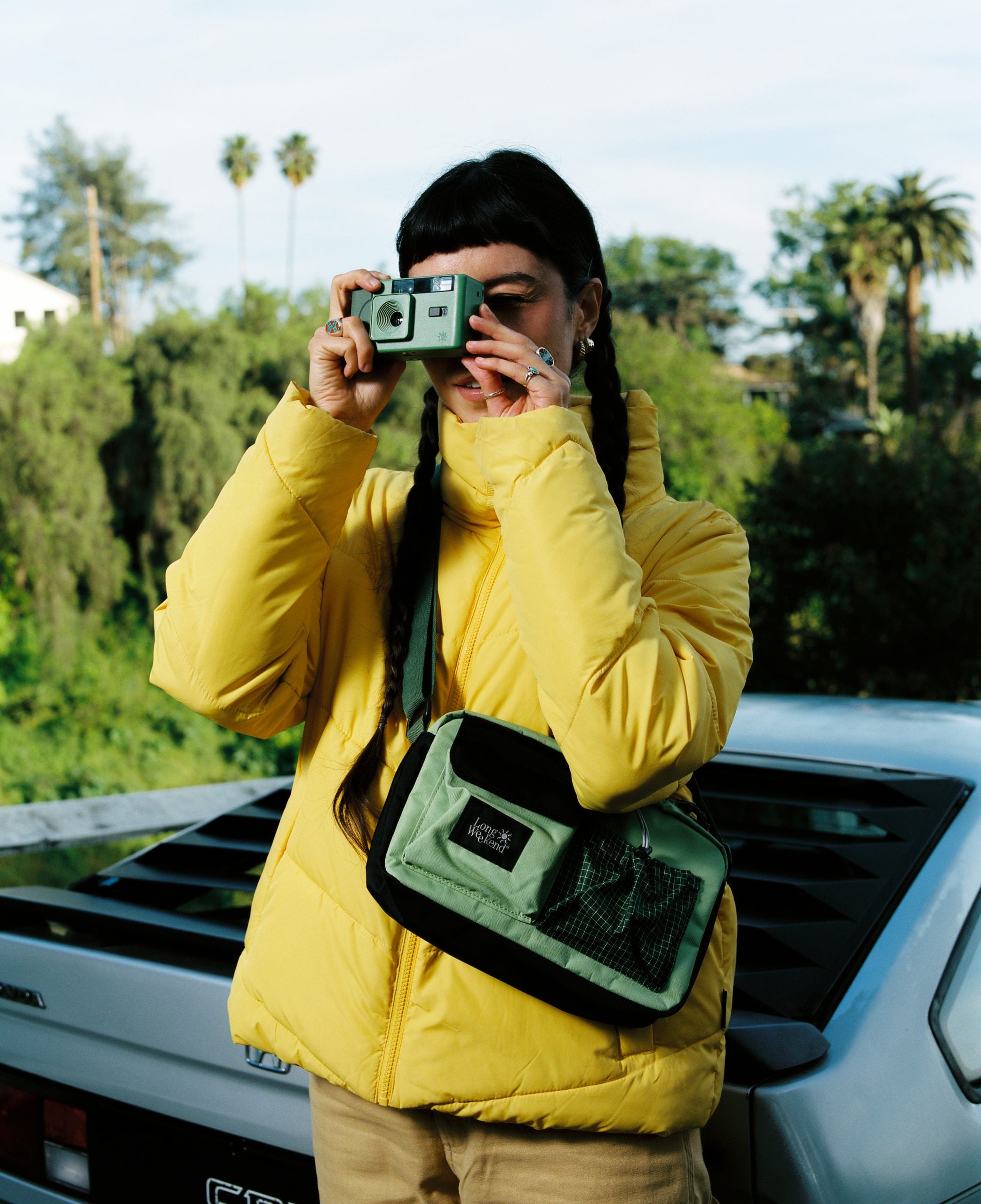Long Weekend 35mm Film Camera - Moss Green