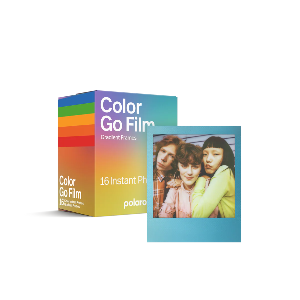Polaroid Color Go Film – Gradient Frames (16 Instant Photos)