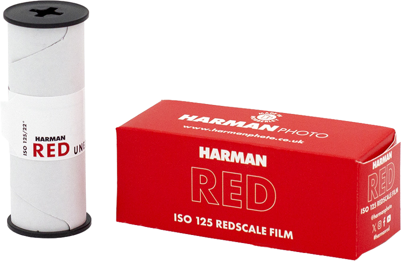 Harman Red 125 Redscale 120 Film