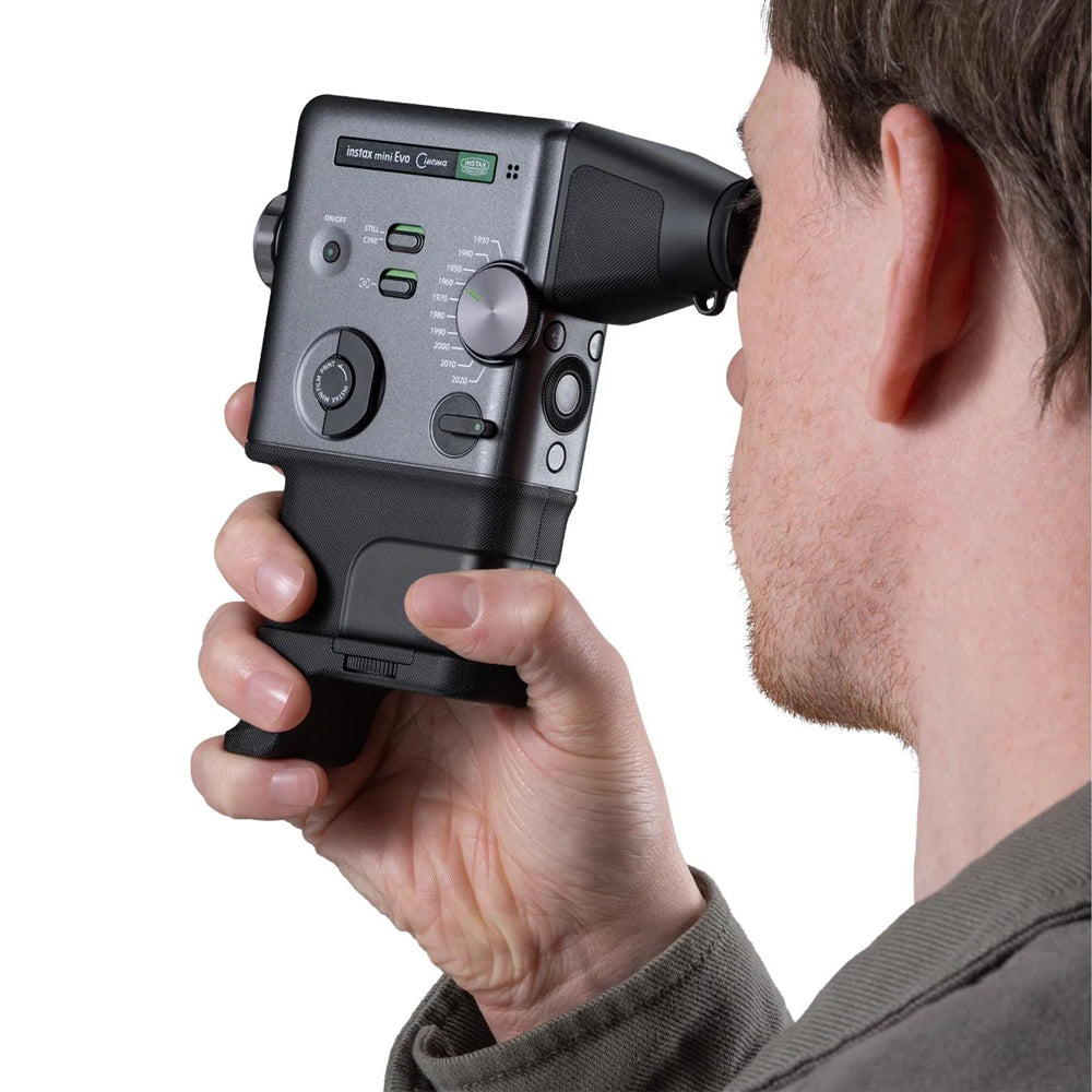 Fujifilm Instax Mini Evo Cinema Hybrid Instant Camera - Black