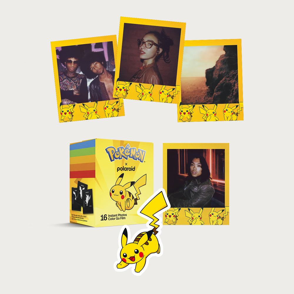 Polaroid Color Go Film – Pokémon Pikachu Edition (16 Instant Photos)