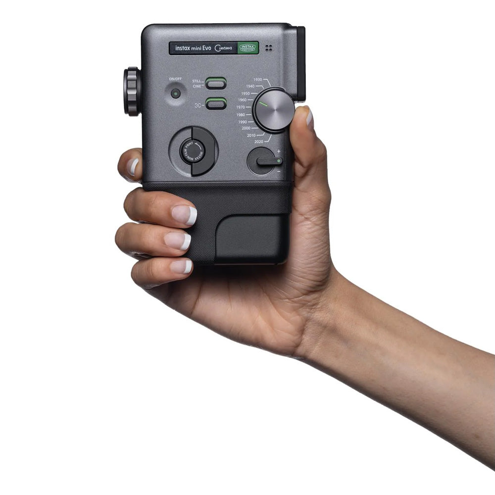 Fujifilm Instax Mini Evo Cinema Hybrid Instant Camera - Black