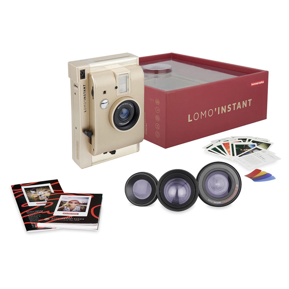 Lomography Lomo'Instant Camera & 3 Lenses