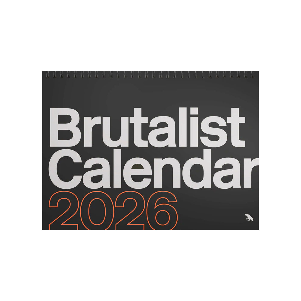 Brutalist Calendar 2026