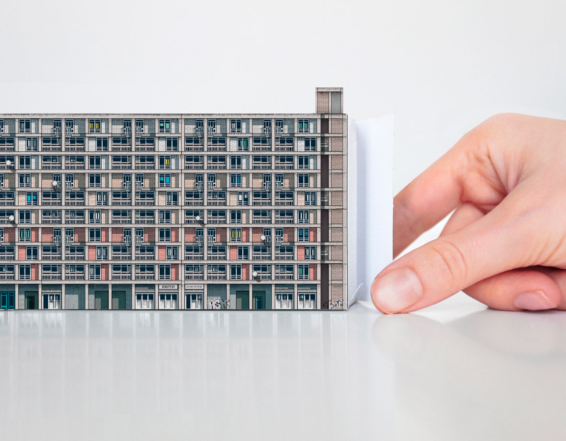 BRUTAL BRITAIN : Build Your Own Brutalist Great Britain by Zupagrafika