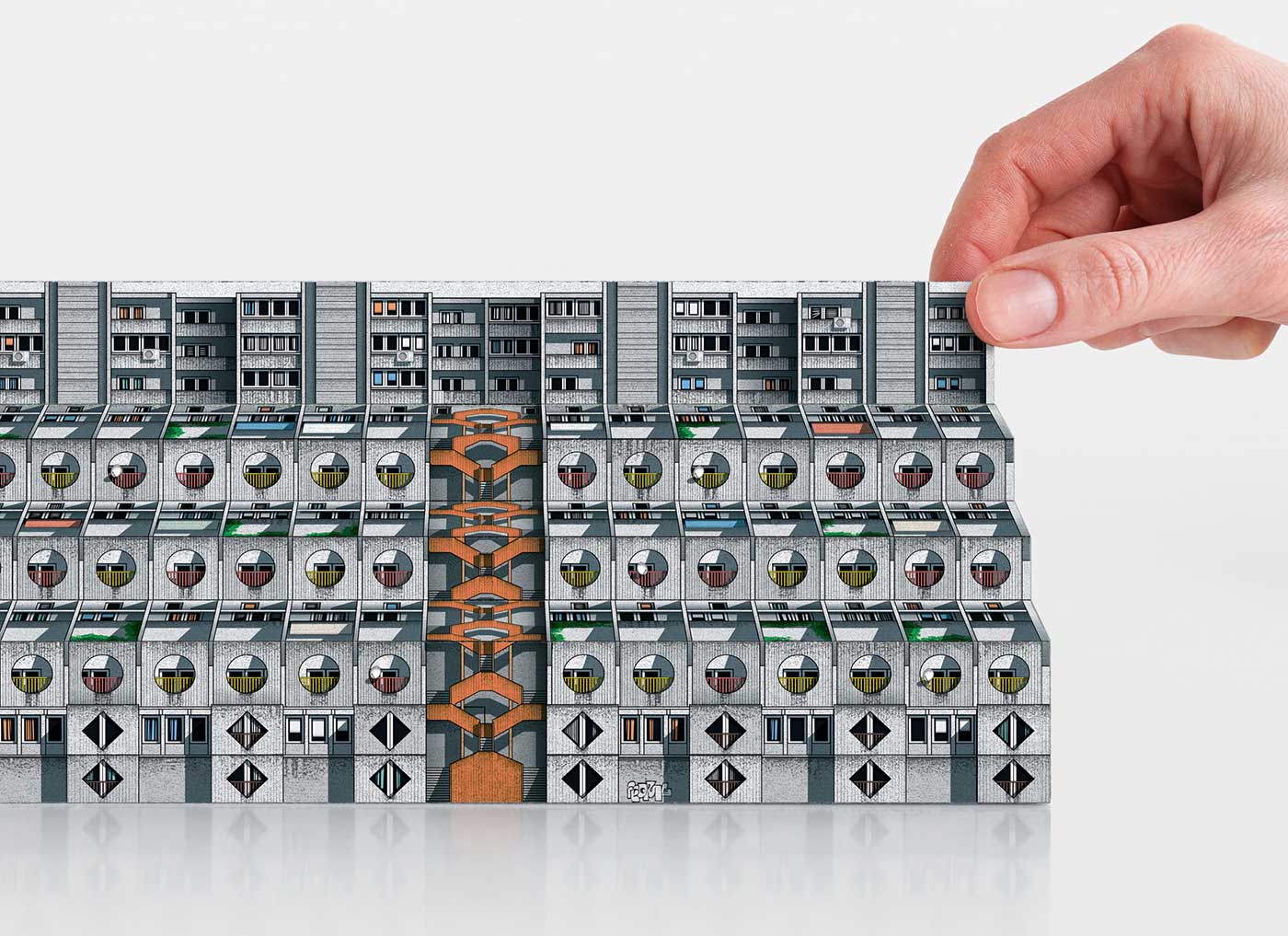 BRUTALIA : Build Your Own Brutalist Italy by Zupagrafika