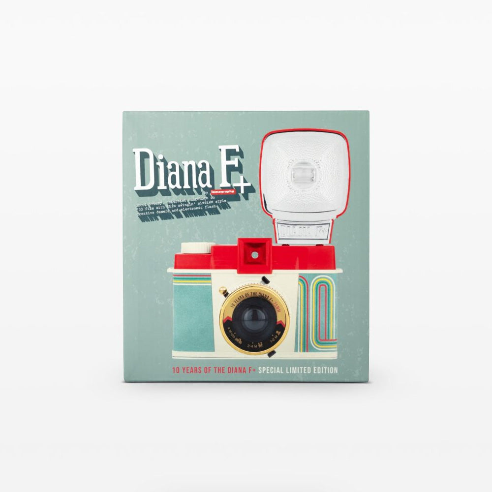 Lomography Diana F+ Camera & Flash - 10 Years Anniversary Limited Edition