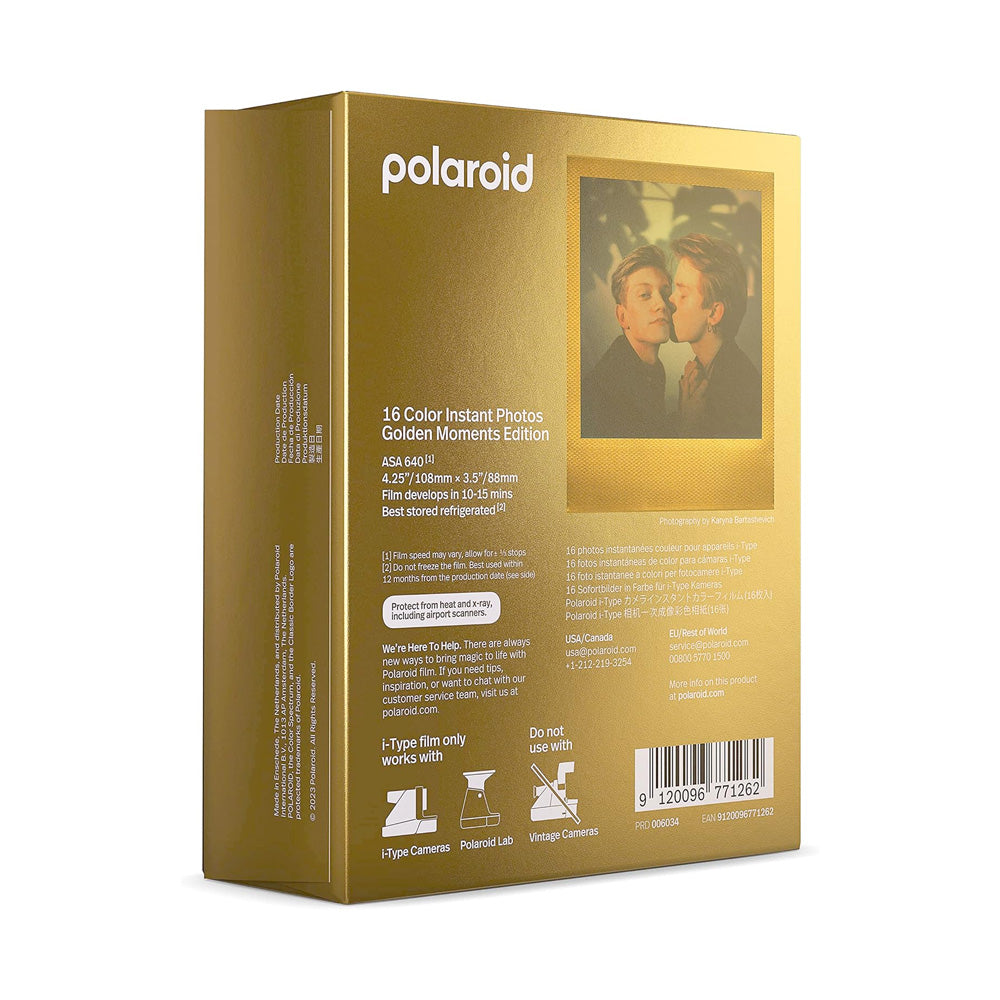 i-Type Colour Film - Golden Moments Edition - Double Pack (16 Photos)