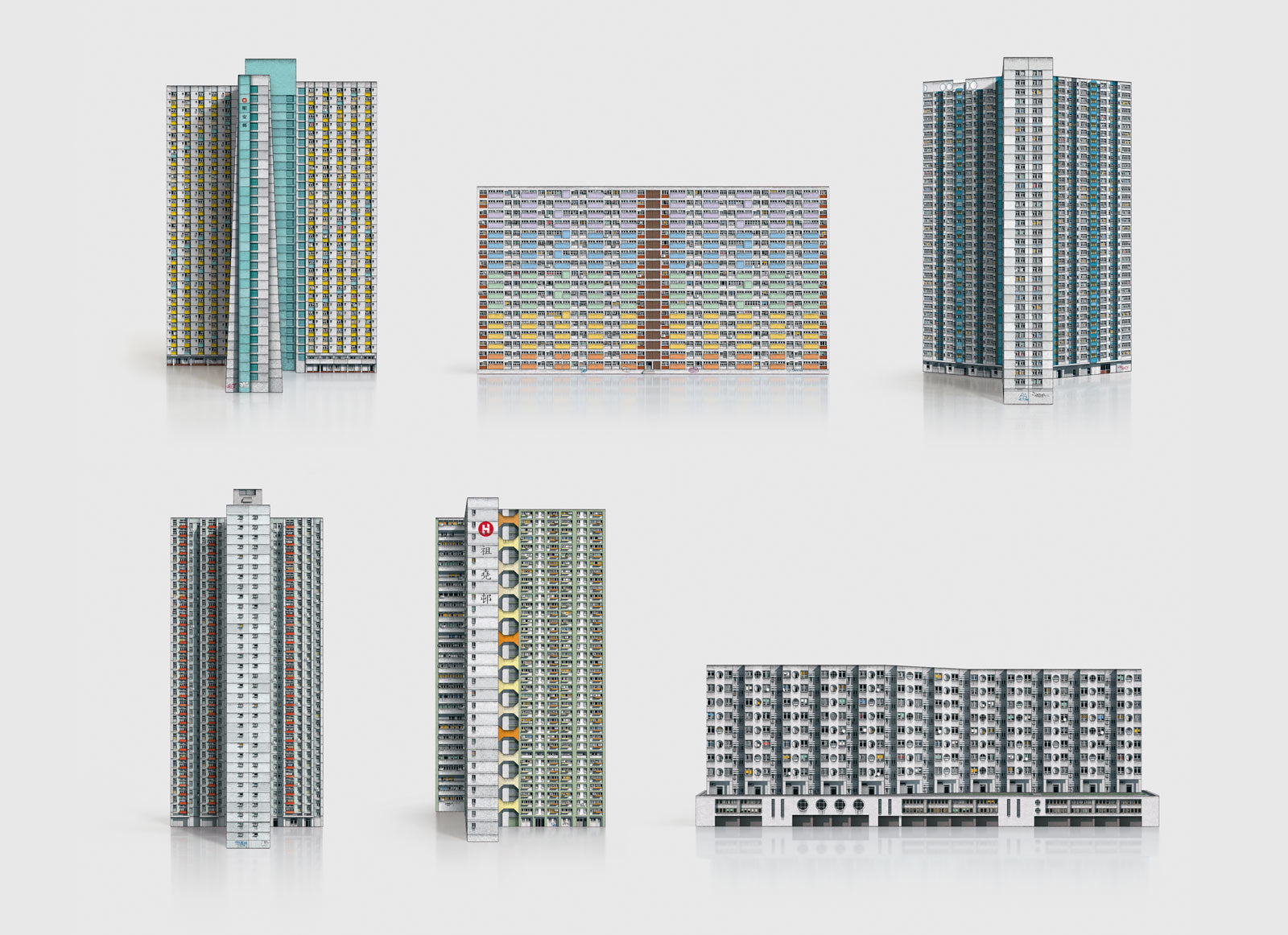 CONCRETE HONG KONG : Build Your Own Modernist Metropolis by Zupagrafika