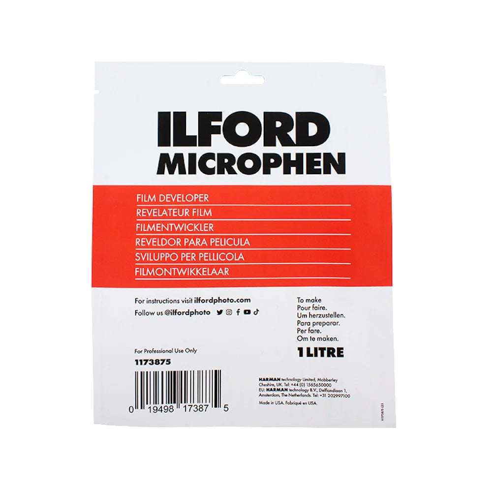Ilford Microphen Fine Grain Film Developer - 1L