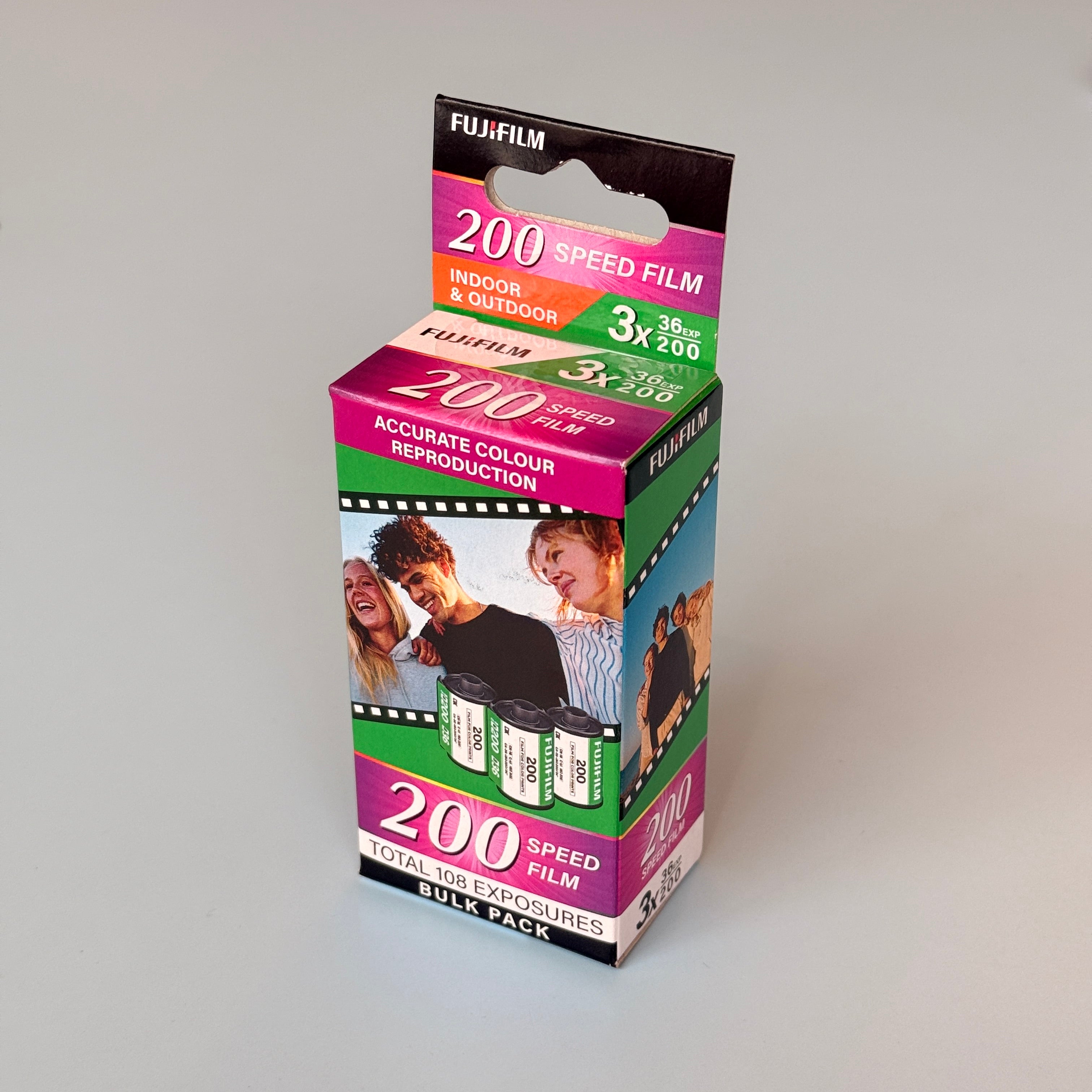 Fujifilm 200 35mm 3-Roll Pack (EXP: 10/26)