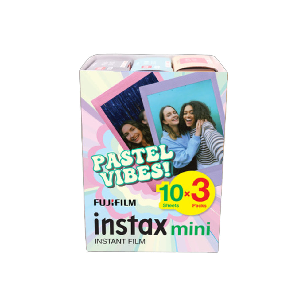 Fujifilm Instax Mini Pastel Vibes Pack - 30 Sheets