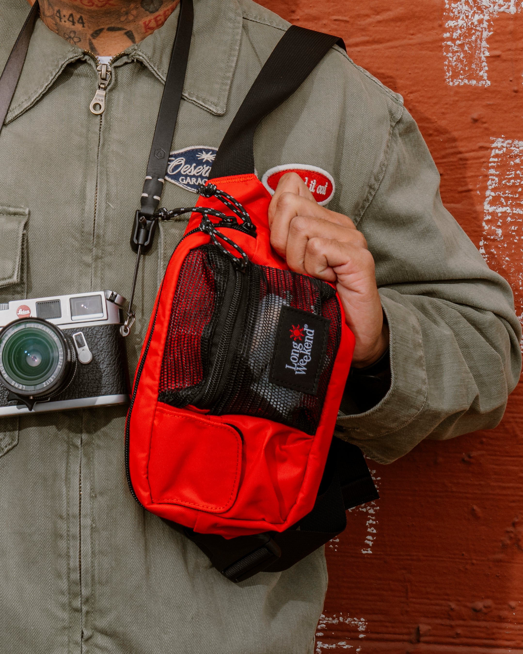 Long Weekend Monterey Sling Bag - Chilli Red