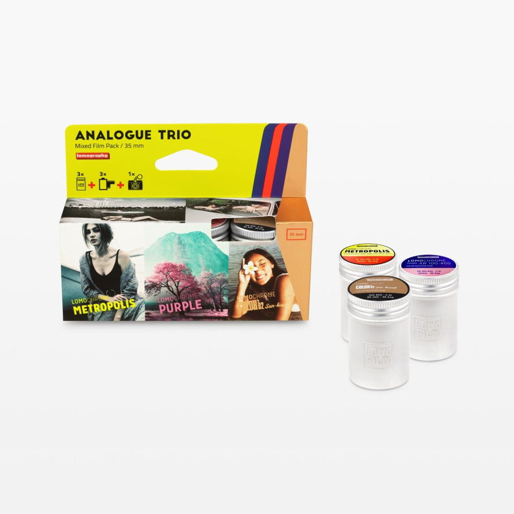Lomography Analogue Trio - 35mm Film Pack (NEW VERSION)