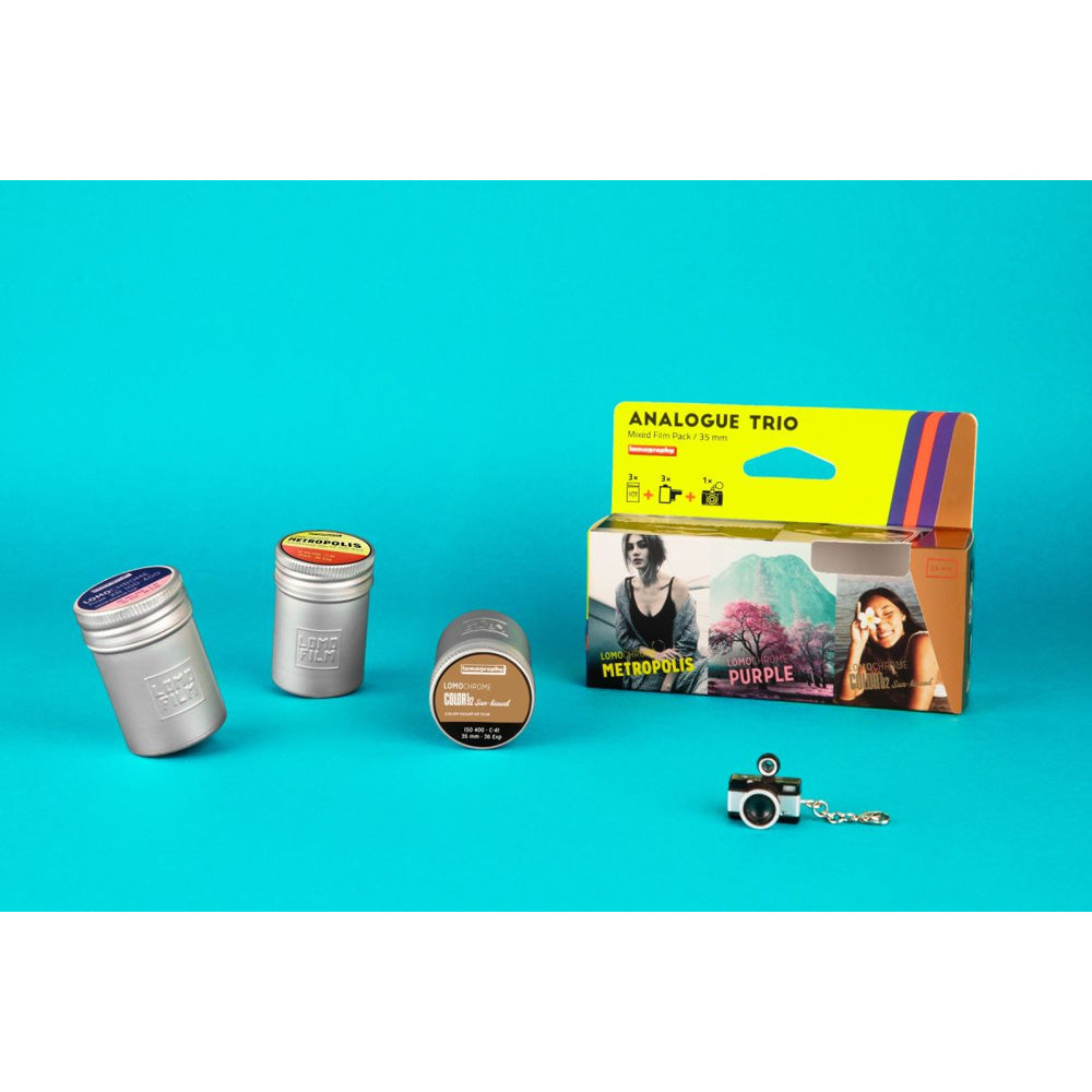 Lomography Analogue Trio - 35mm Film Pack (NEW VERSION)