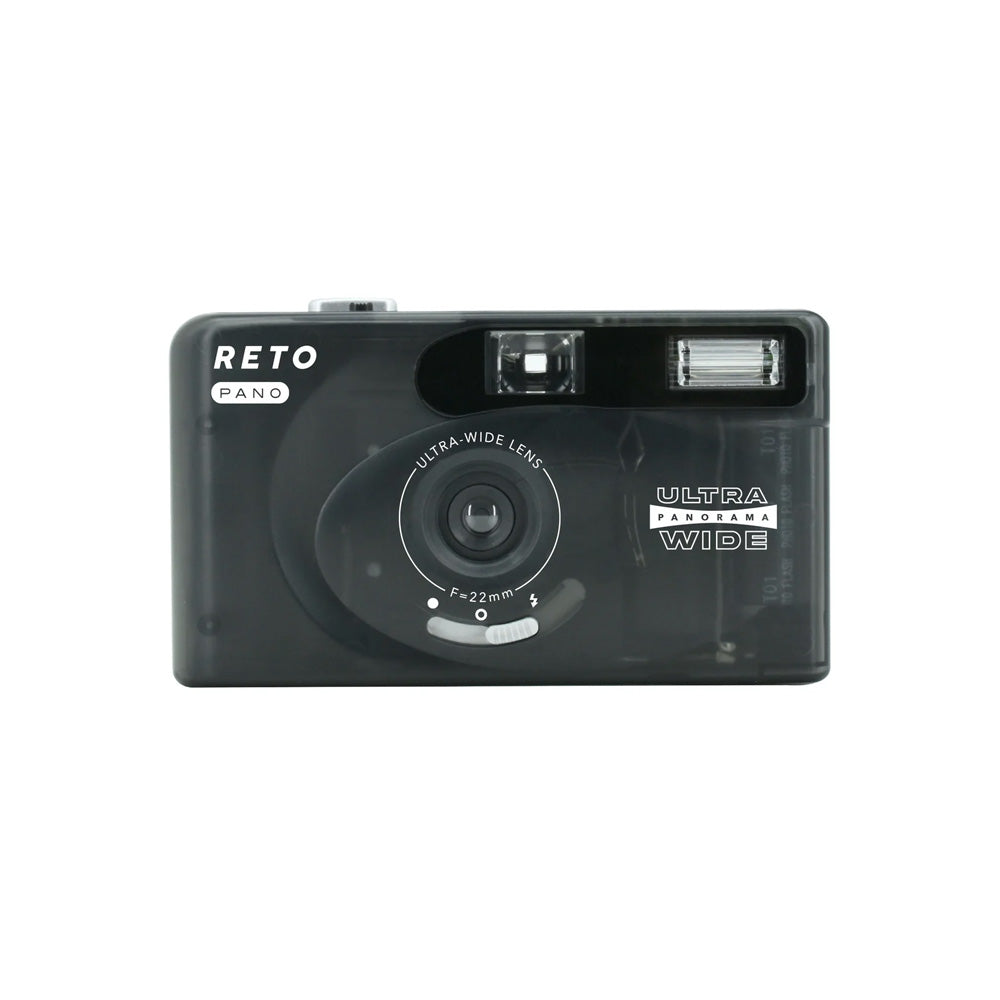RETO PANO 35mm Film Camera - Sheer Black