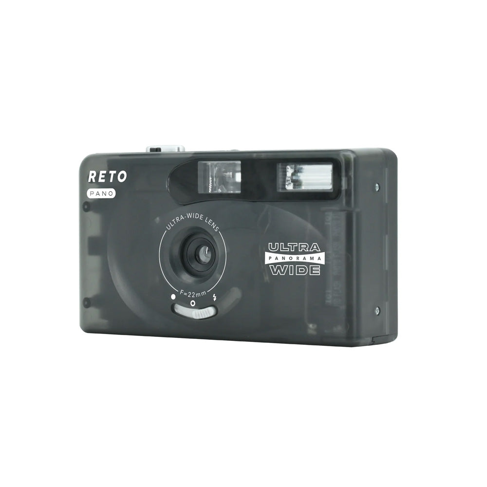 RETO PANO 35mm Film Camera - Sheer Black