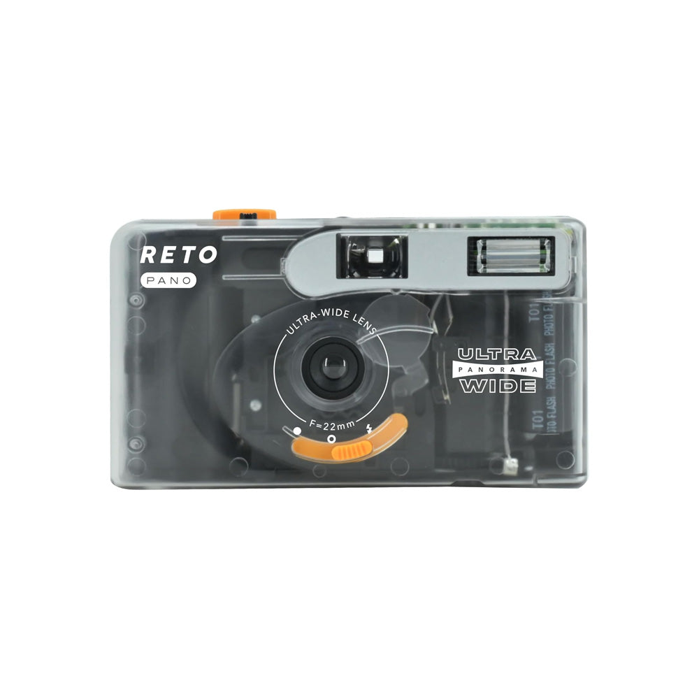RETO PANO 35mm Film Camera - Sheer White / Transparent