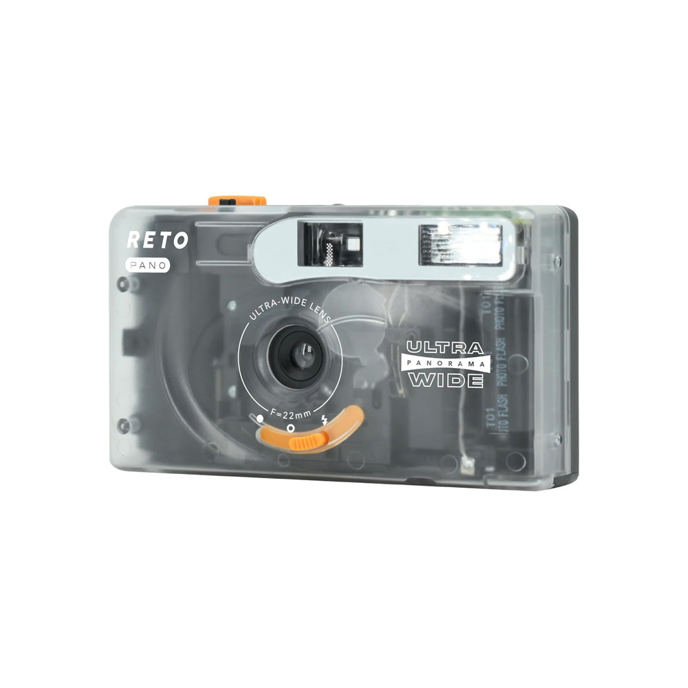 RETO PANO 35mm Film Camera - Sheer White / Transparent