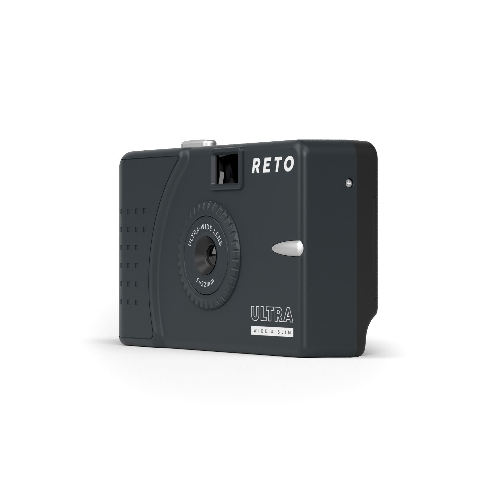 RETO Ultra Wide & Slim 35mm Film Camera - Charcoal