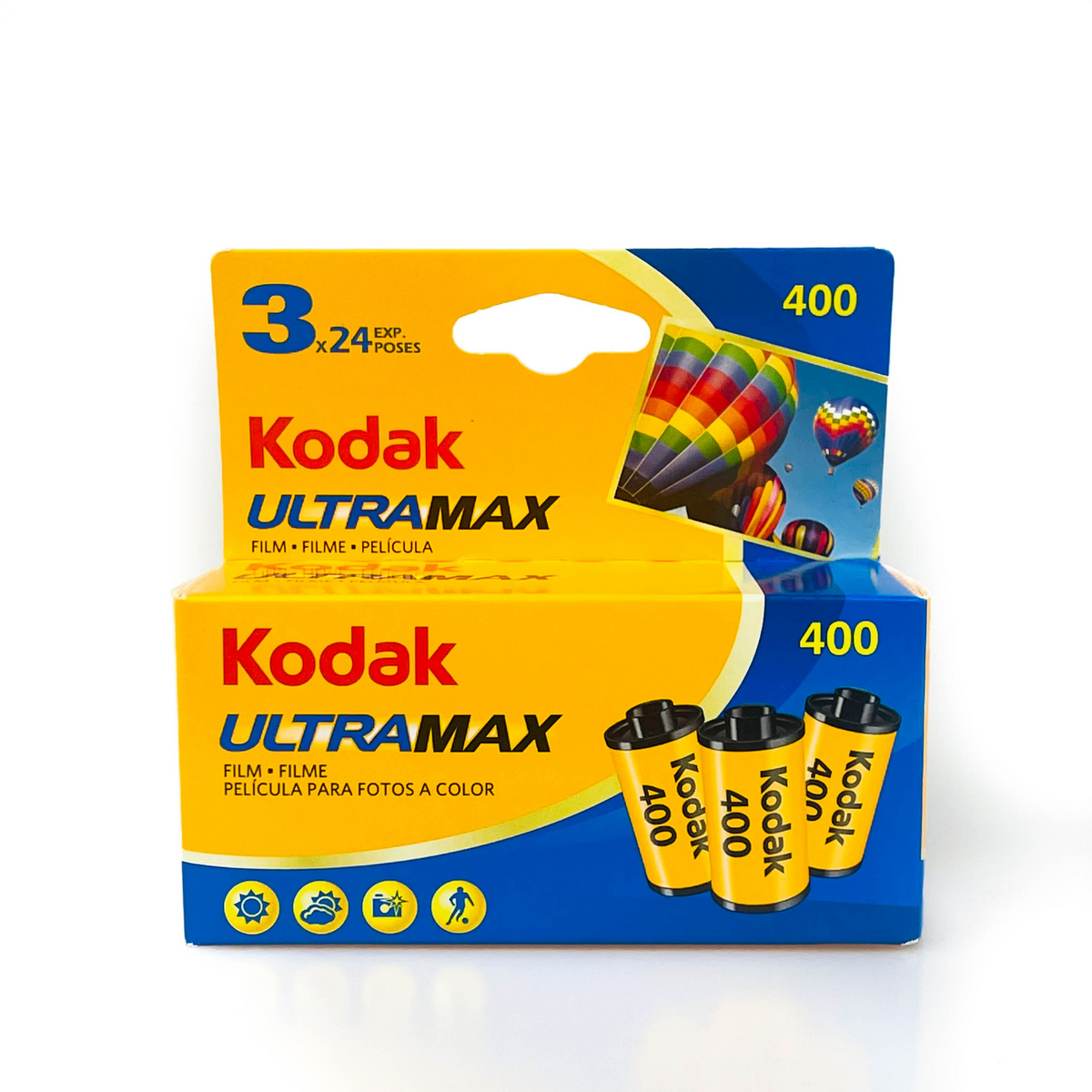 Kodak Ultramax 400 35mm 24exp - 3 Pack
