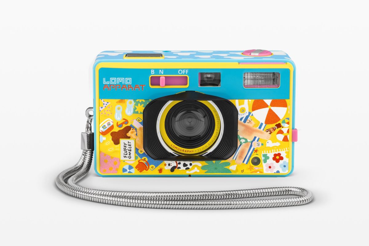 Lomography LomoApparat 21mm Wide Angle 35mm Camera - Fluffy Omelet Edi