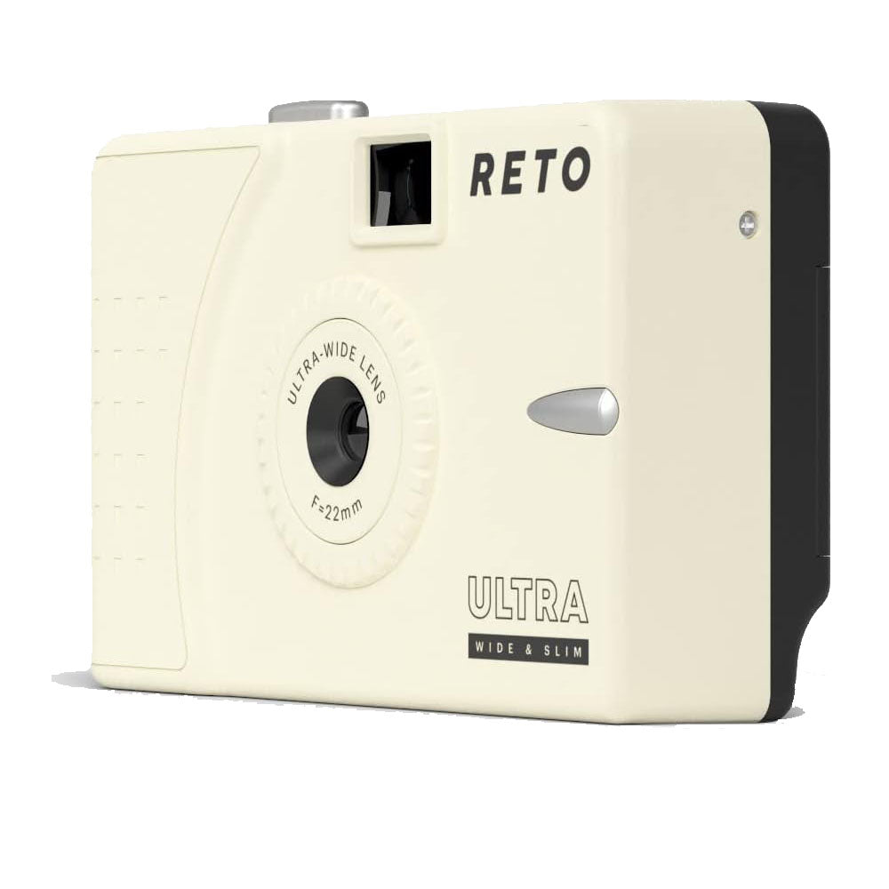 RETO Ultra Wide & Slim 35mm Film Camera - Cream