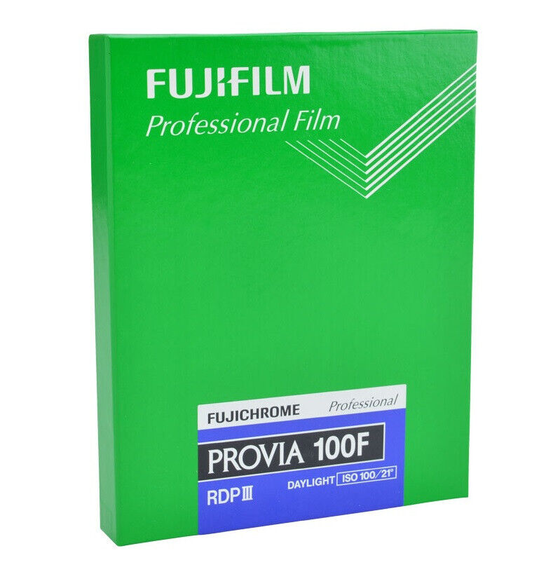 Provia 100F 4x5 Sheet Film - 20 Sheets