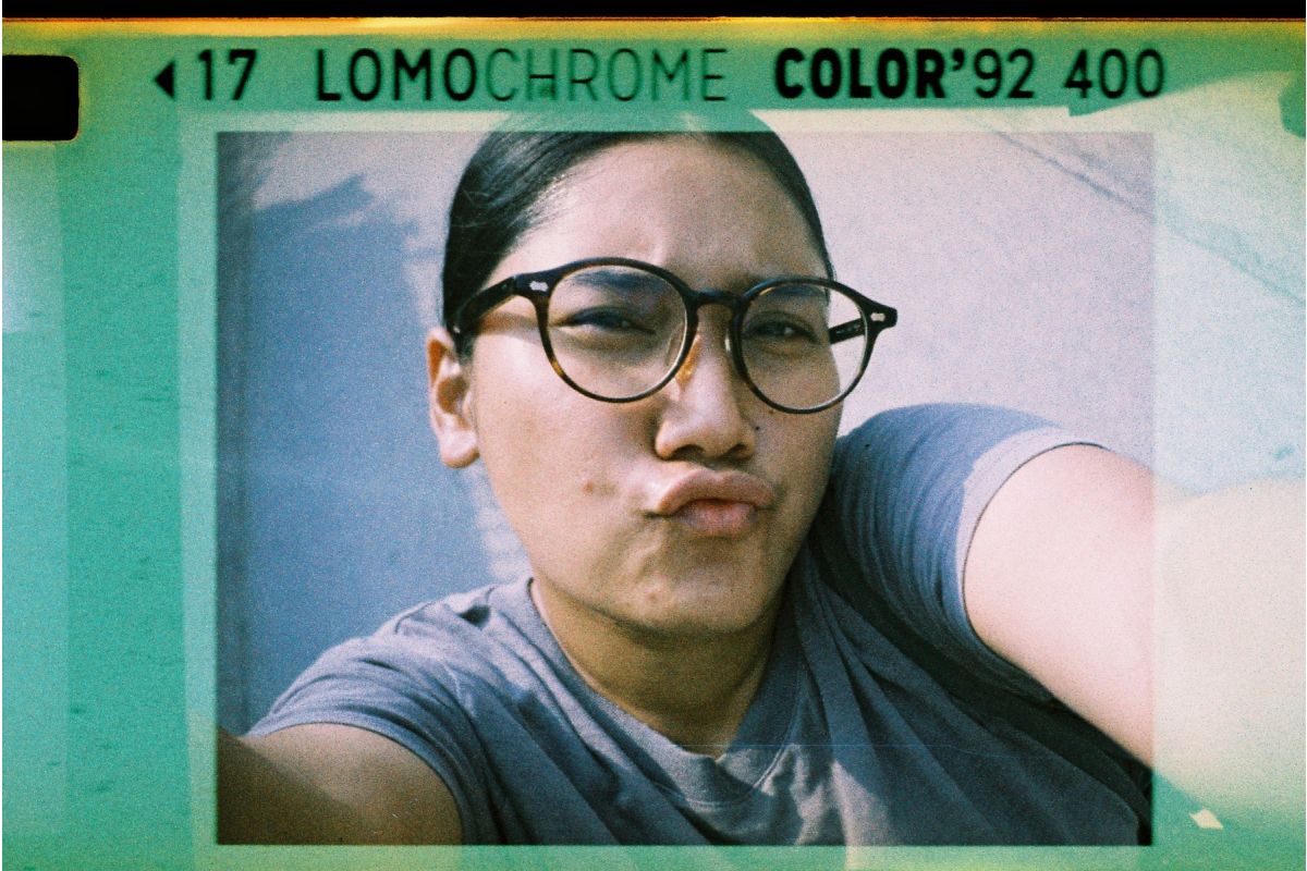 Lomography Lomomatic 110 Film Camera 'Zebra Crossing'